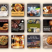 Restaurant Social Media Content