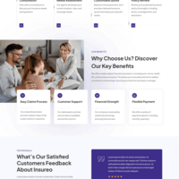 Insurance Landieng Page Design