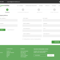 Greenmarbles Checkout Flow - Shipping 1.1