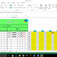 Formulated booking Sheet using vlookup and countif