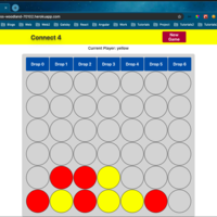 The Game of Connect 4 implemented using react redux