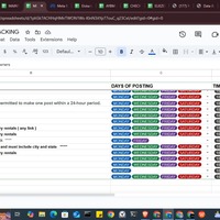 Media tracking on Execel/ Data entry