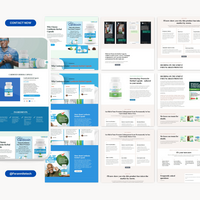 Sales Pages for a Health & Wellness Brand