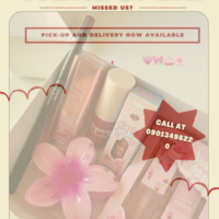 Promotional graphic flyer for brand 