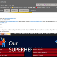 Senior Management Recognition