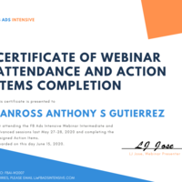 Facebook Ad Training Certification