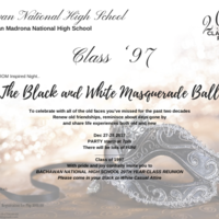 Reunion Invitation Card