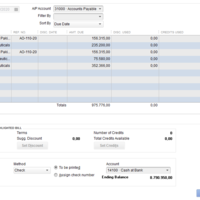 Vendor Payments on Quickbooks