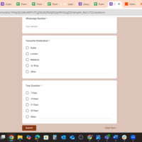 Lead Generation Form with Google Forms