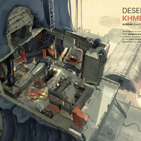 Khmer temple interior sleeping area