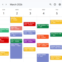 Calendar Management