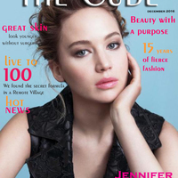 I designed magazine cover