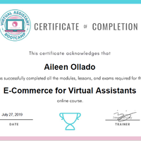 Proof of Certification 