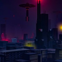 scifi 3d environment design