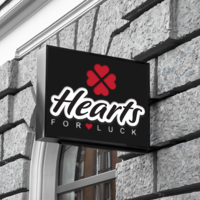 Logo design - Hearts for luck