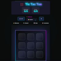 Tictacoe web-based game
