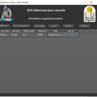 Face recognition Desktop app 