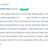 Feedback from a client