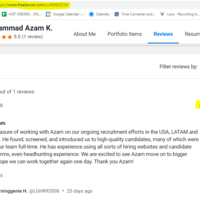Review from client