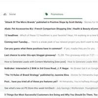 Inbox Management 