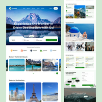 Travel Service Company Website