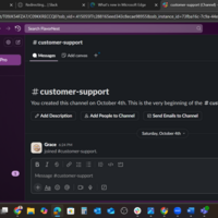 Slack Channel for Flavournest Business