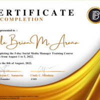Social Media Moderation Certificate