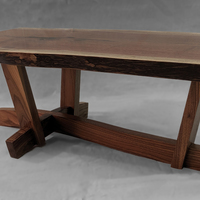 Live edge coffee table