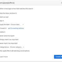 Email Management - Filters