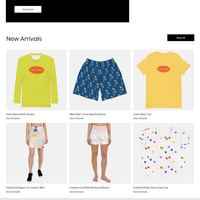 E-commerce website using wix technology