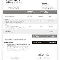 Invoice Design