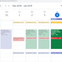 Calendar Management