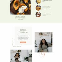 Clean Foodie Cravings - Custom theme