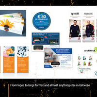 Graphic Design from logos to large format