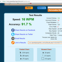 Typing Test