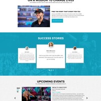 Tony Robbins - Custom theme and plugin