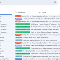 Organized Inbox for a C-suite Executive
