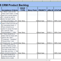 Product Backlog