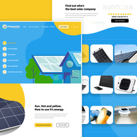 Magesolar redesign - Homepage