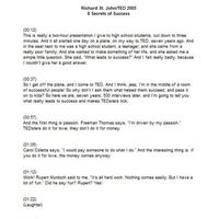 Transcription (sample work)