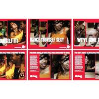 Virgin Active Zumba Launch Campaign (postcards)