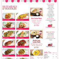 Shiang's Menu Re design