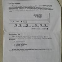 Arriva Medical Inc. Medical Data Progress Notes Work Guide