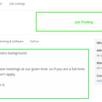 Job Posting