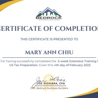 5 Week Course Certificate