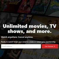 Netflix website clone