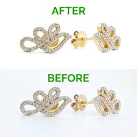 Gold Earring Retouch
