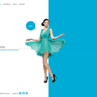 Stay Chic (Web layout)