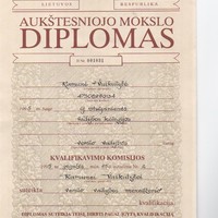 Lithuanian Diploma