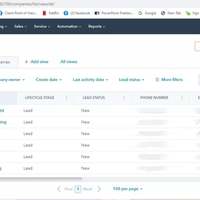Importing leads in hubspot (CRM tool) for email marketing.